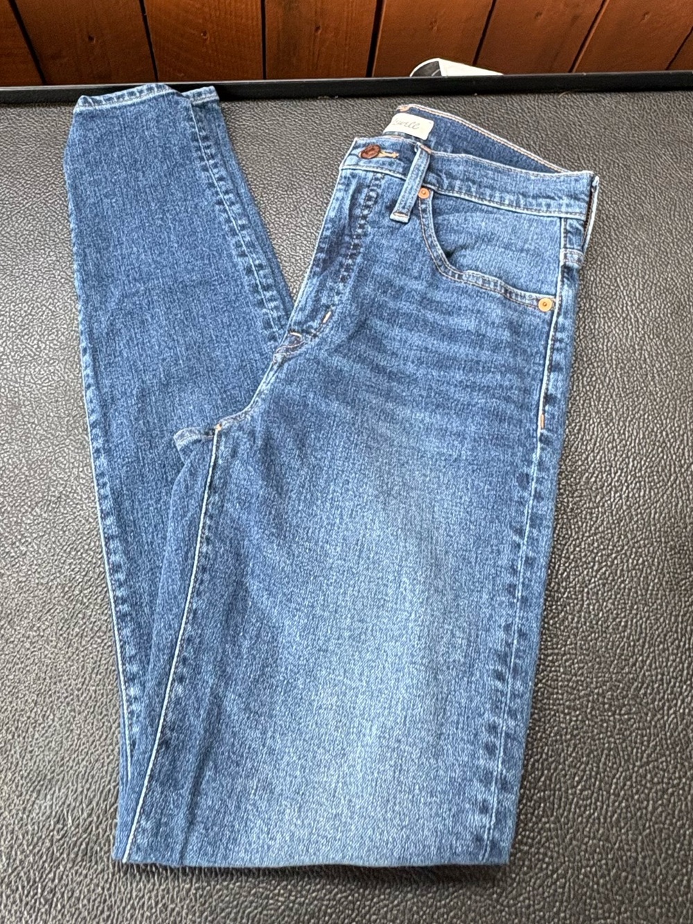 Madewell 11” high rise skinny jeans